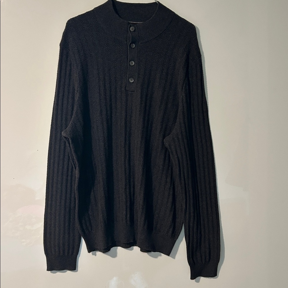 Jos A Bank Reserve Dark Gray sweater. Men’s L, Large